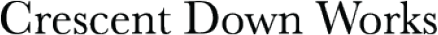 Crescent Down Works logo