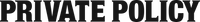 PRIVATE POLCY logo